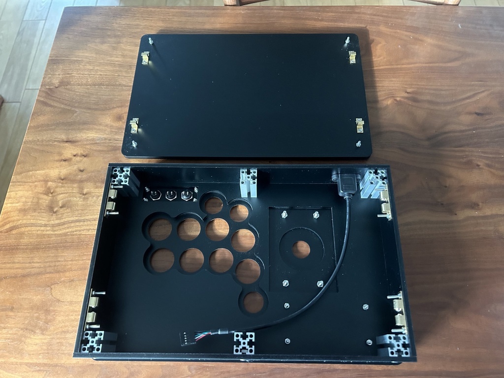 (オーダー品)KD-Lオーダー マットブラック クリア天板 カスタム配置