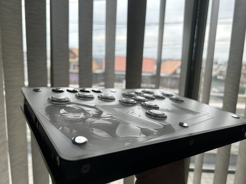 (オーダー品)KD-EX Custom マットクリア+マットブラック RPP