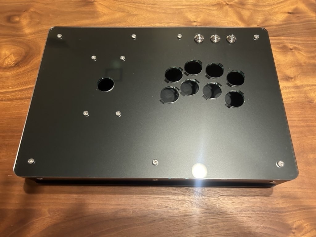 (オーダー品)KD-L カスタムケース　マットブラック　ガラス色トップ