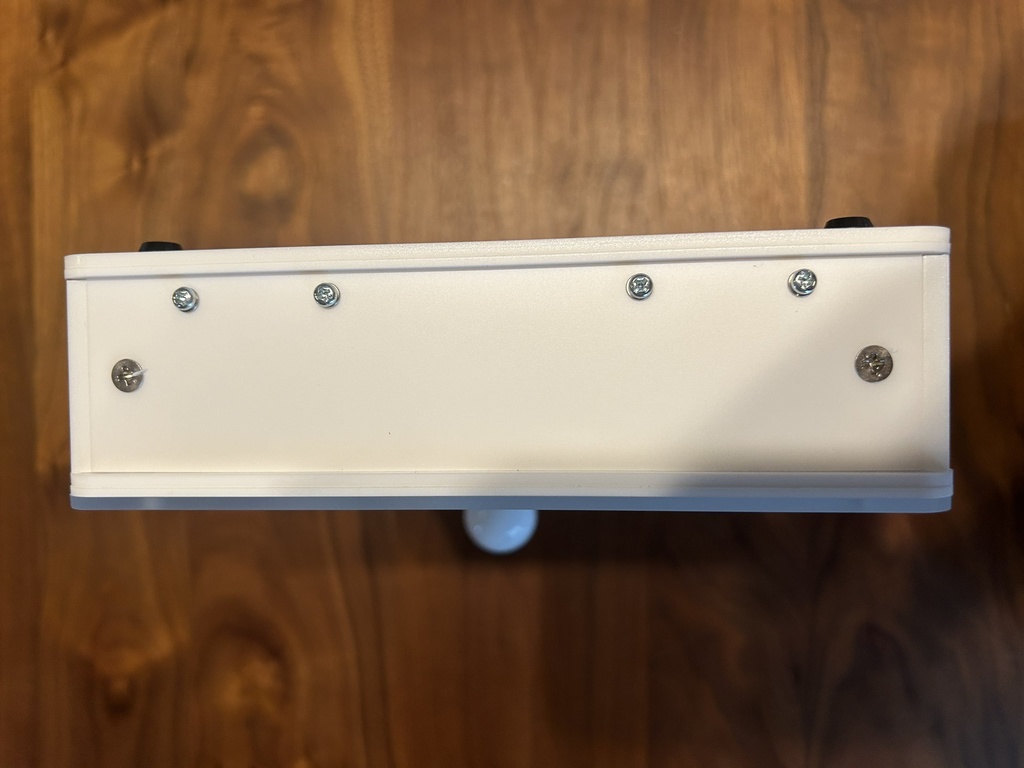 (オーダー品)KD-L03_UFB Fusionマットホワイト+マットクリア天板 11ボタンカスタム