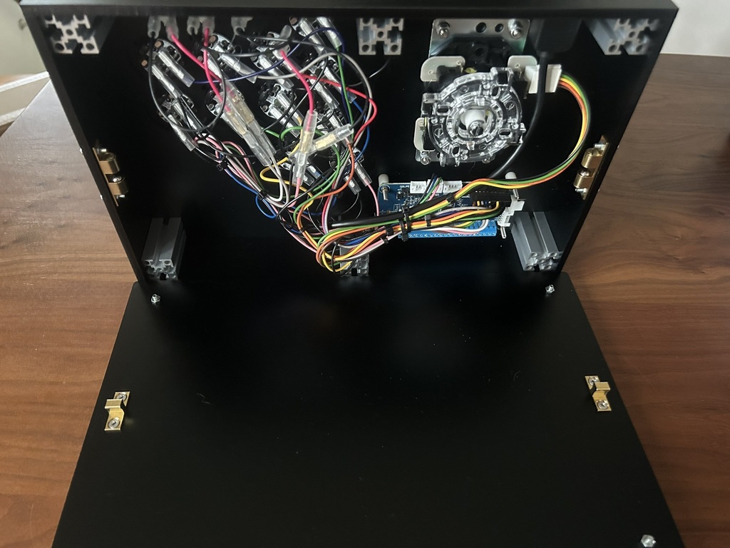 (オーダー品)KD-L カスタムレバーアケコン P5 Plus 静音スペシャル マットブラック