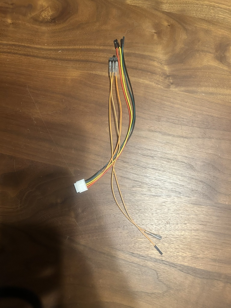 （しんニキ様　オーダー品）上入力切替ハーネス　スイッチ