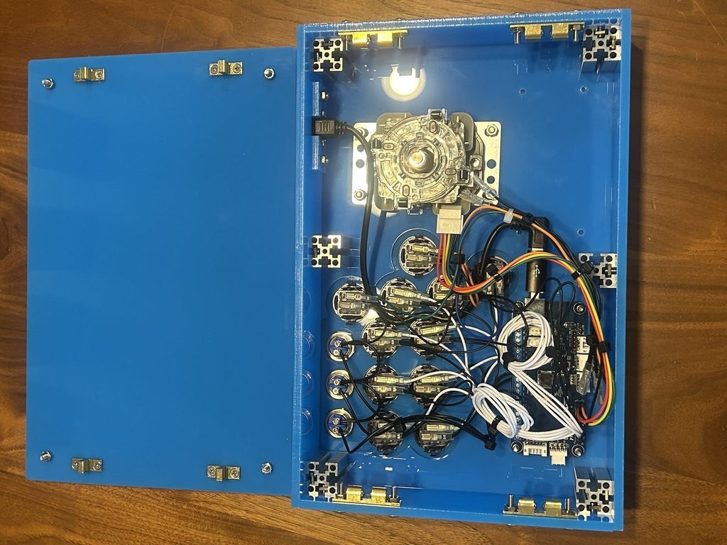 (ゲッコー様 オーダー品)アーケードスティックコントローラー