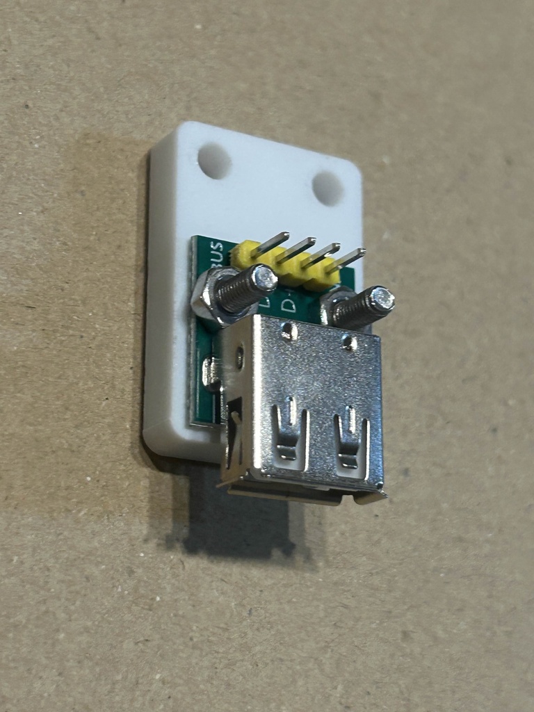 Raspberry Pi PICO (GP2040-CE) USBパススルーコネクター 配線付