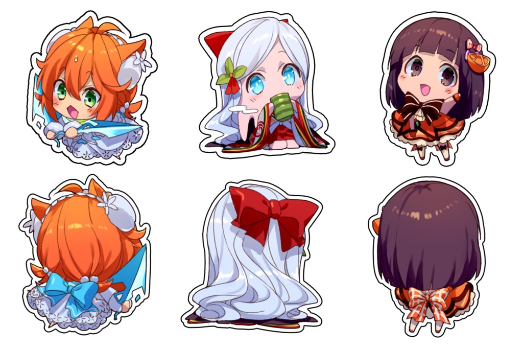  ふるふる着せ替えアクリルストラップ C101