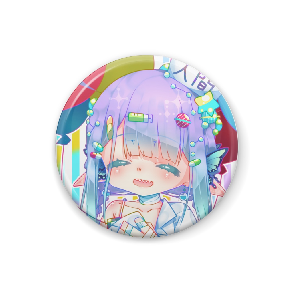 にっこりみそてーるくん缶バッチ