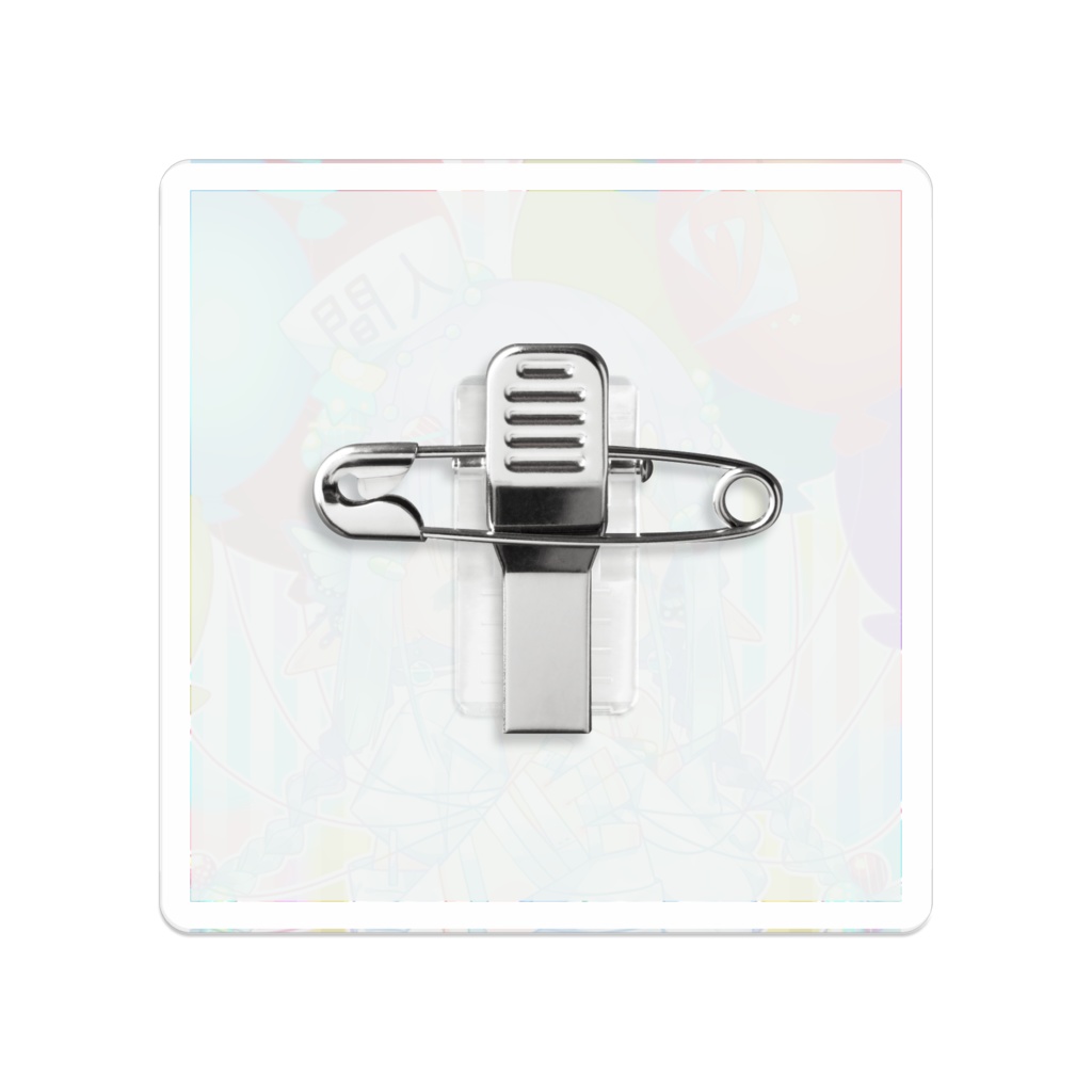 にっこりみそてーるくんアクリルバッジ