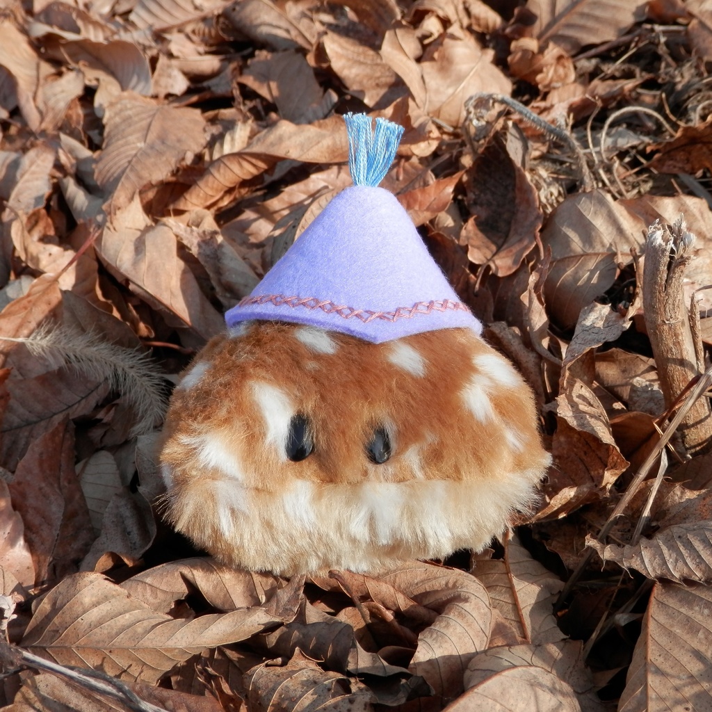 △ちゃん・バンビ キャメル【帽子の色を選べます】