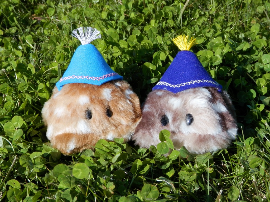 △ちゃん・バンビ キャメル【帽子の色を選べます】