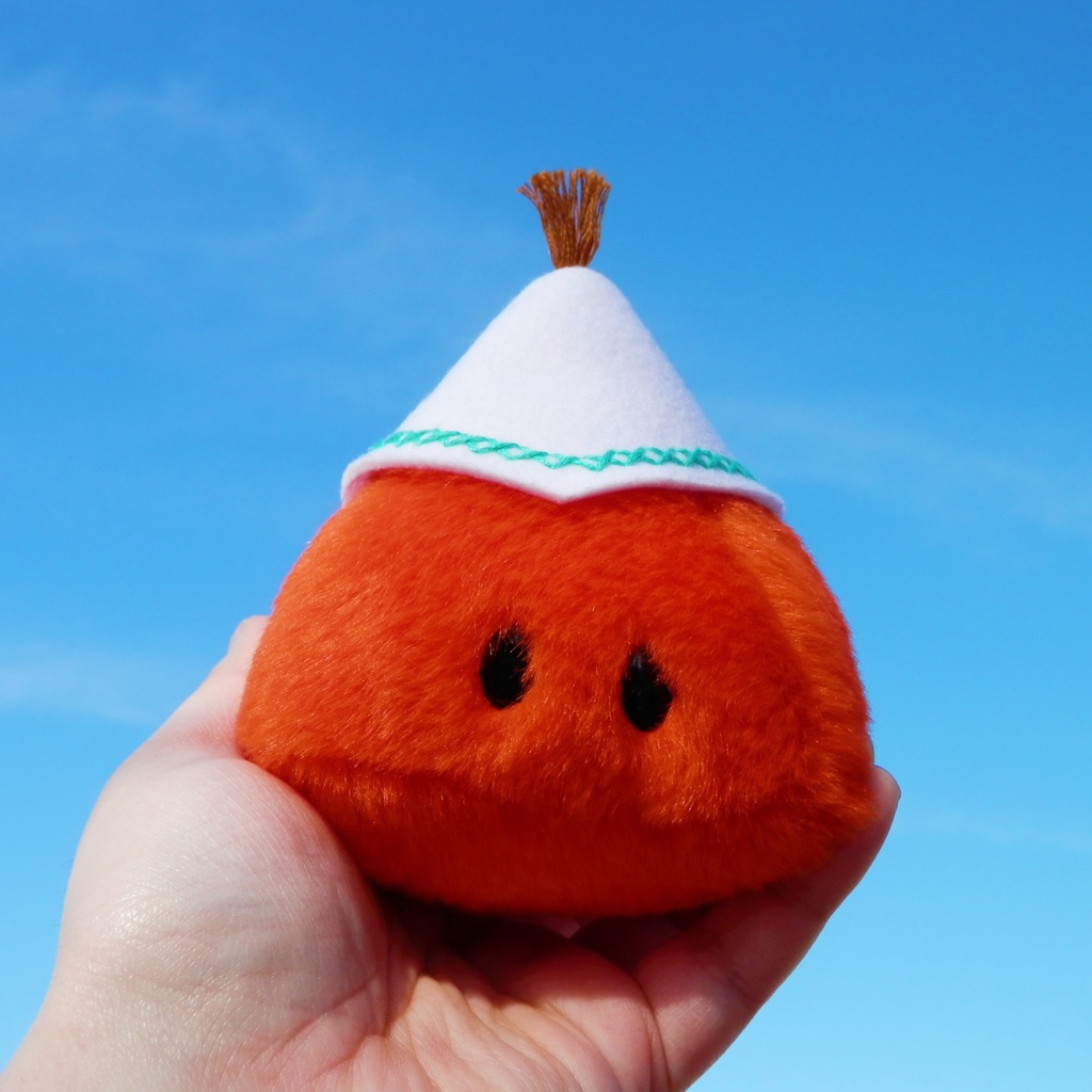 △ちゃん・オレンジ【帽子の色を選べます】