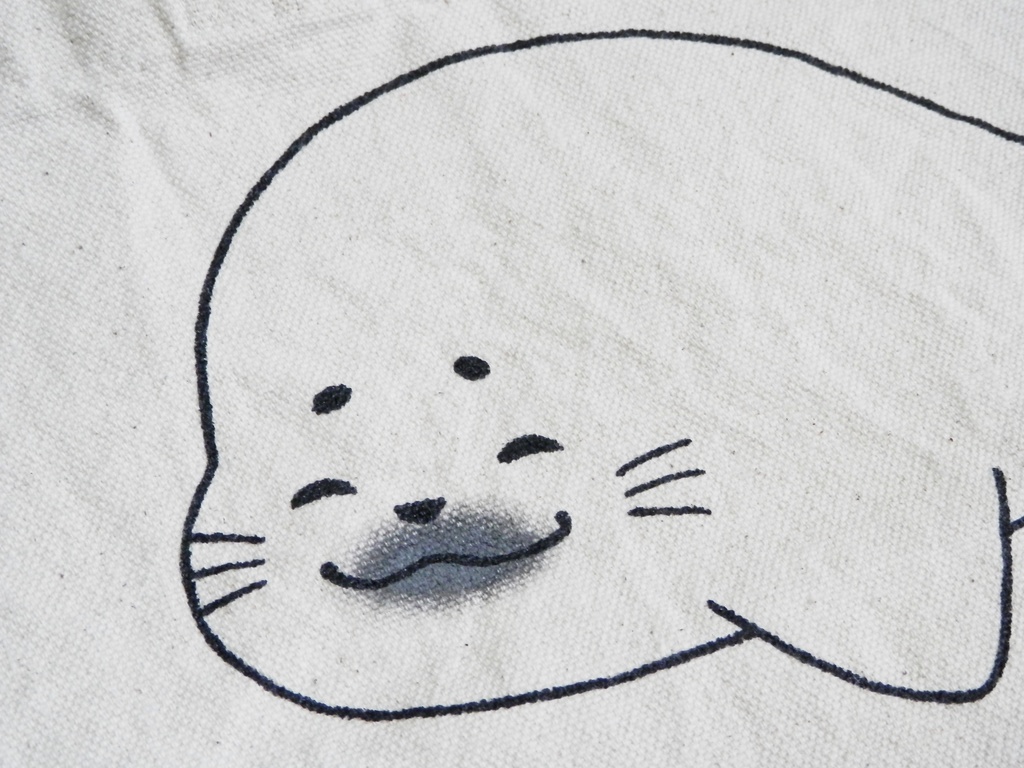 アザラシの赤ちゃんトートバッグ Pukonnu Booth