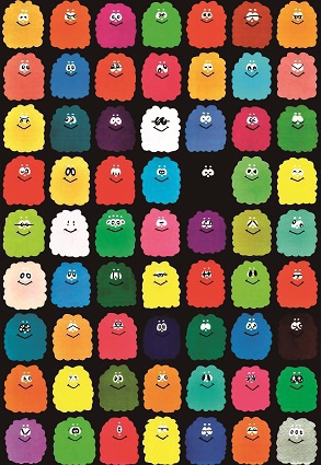 モジャ ポストカード