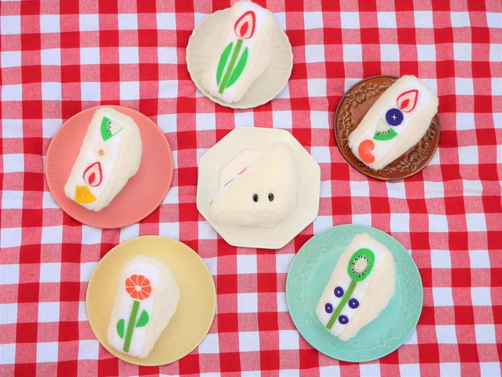 フルーツサンド(花・ミックス)(受注制作)