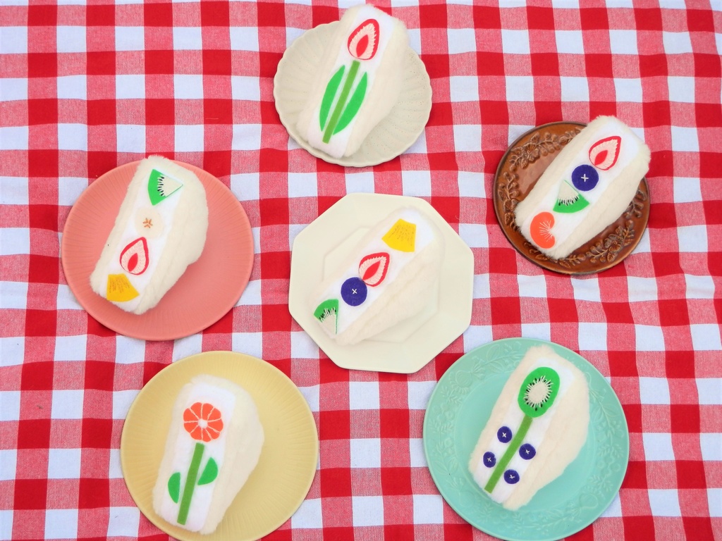 フルーツサンド(花・ミックス)(受注制作)