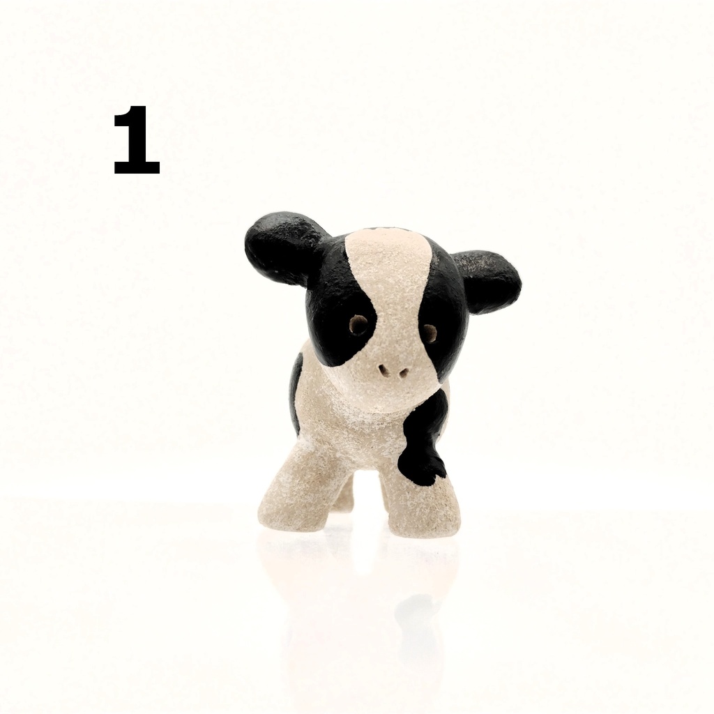 コロコロ一輪挿し(置物)・ウシさん