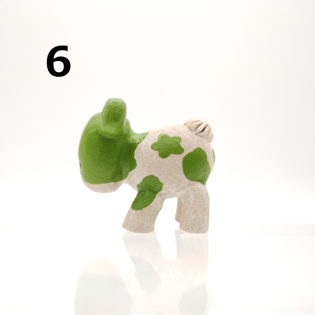 コロコロ一輪挿し(置物)・ウシさん