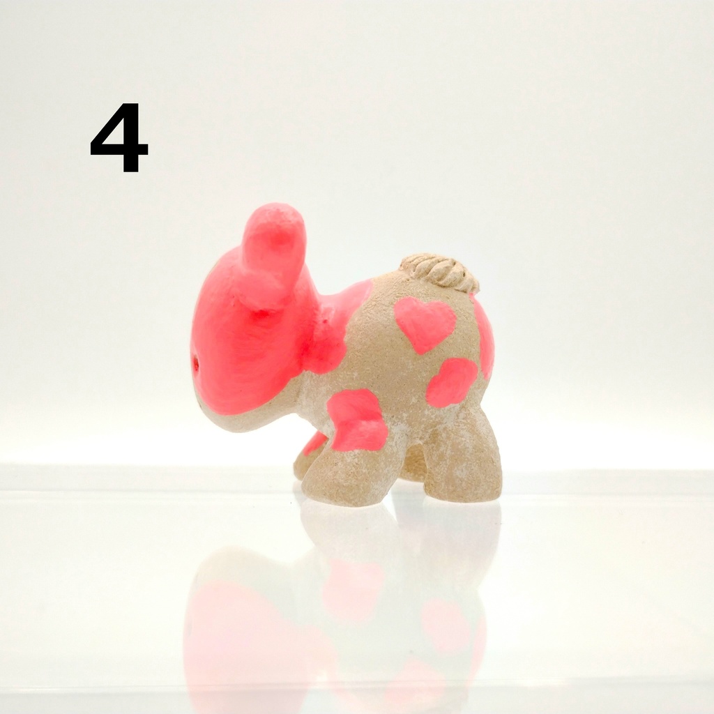 コロコロ一輪挿し(置物)・ウシさん