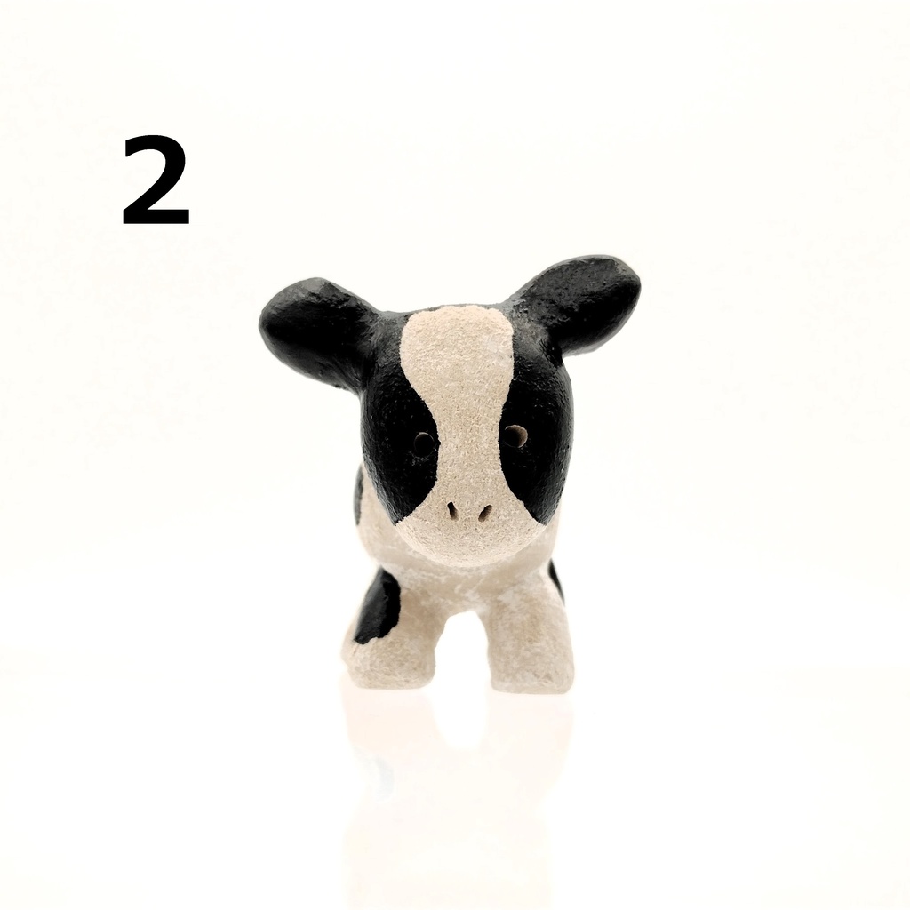 コロコロ一輪挿し(置物)・ウシさん