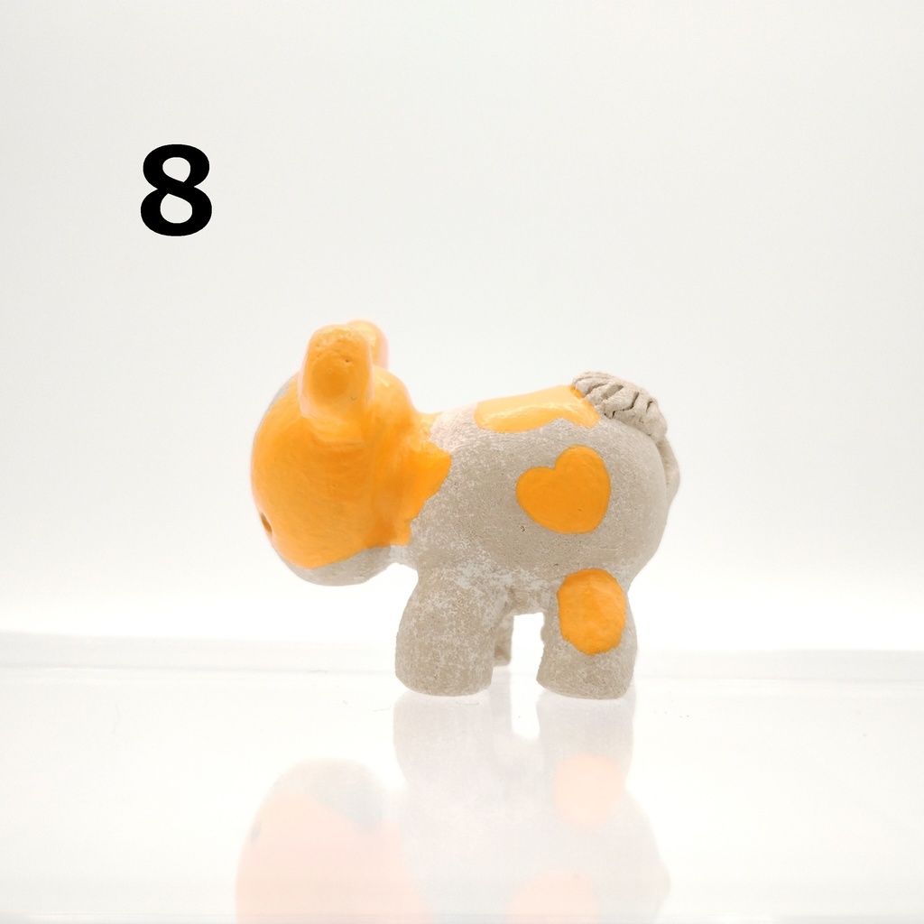 コロコロ一輪挿し(置物)・ウシさん