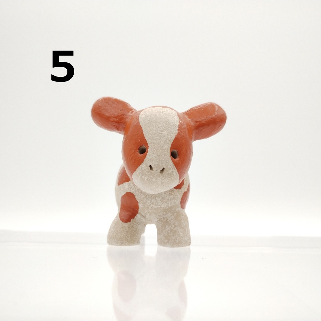 コロコロ一輪挿し(置物)・ウシさん