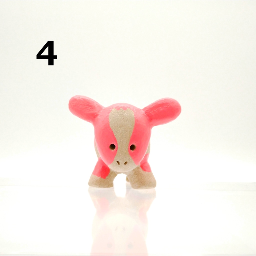 コロコロ一輪挿し(置物)・ウシさん