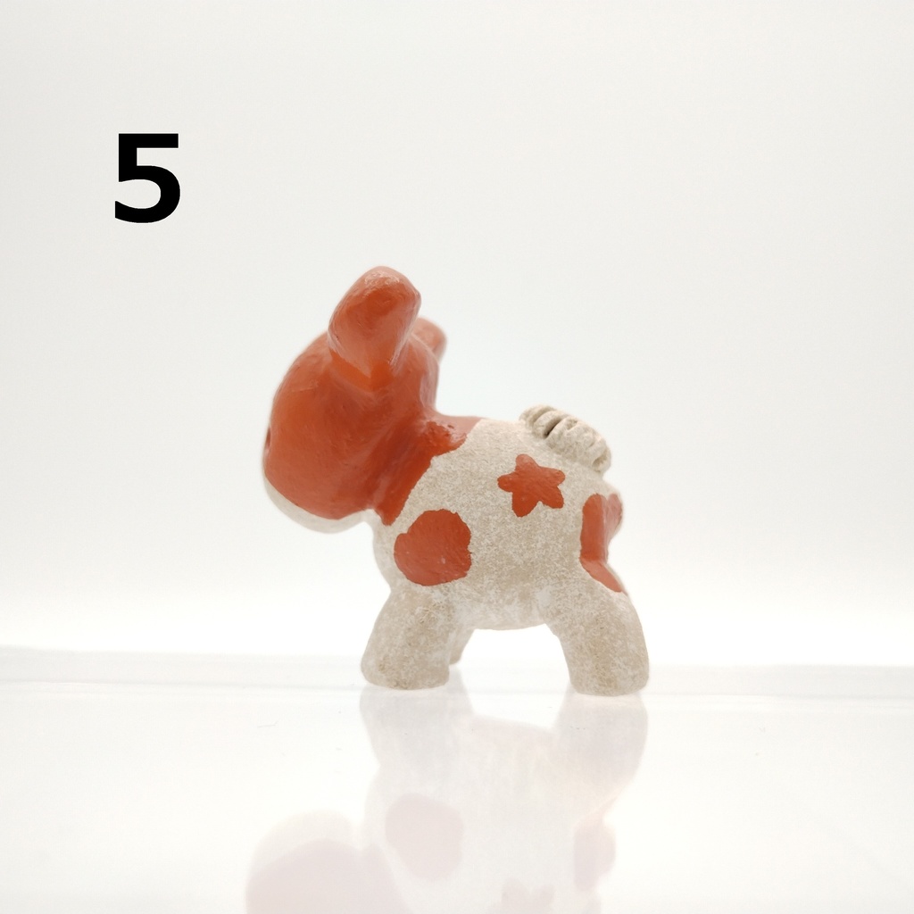 コロコロ一輪挿し(置物)・ウシさん