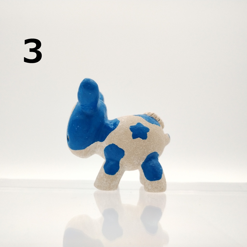 コロコロ一輪挿し(置物)・ウシさん