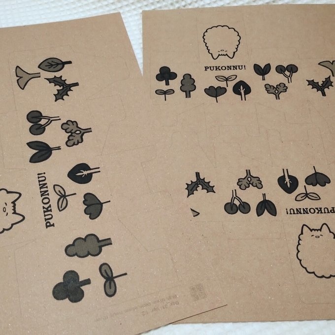 A4クリアファイル両面デザイン2種類