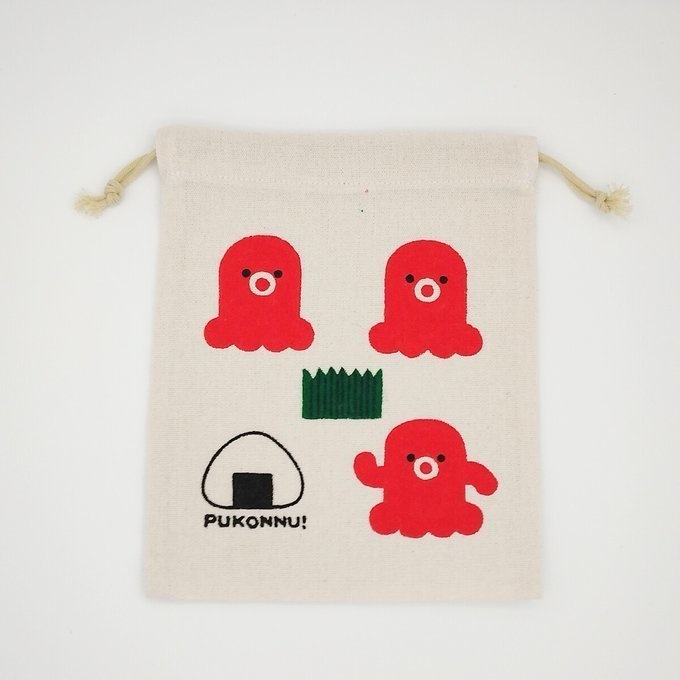 【B品】タコさんウインナー巾着