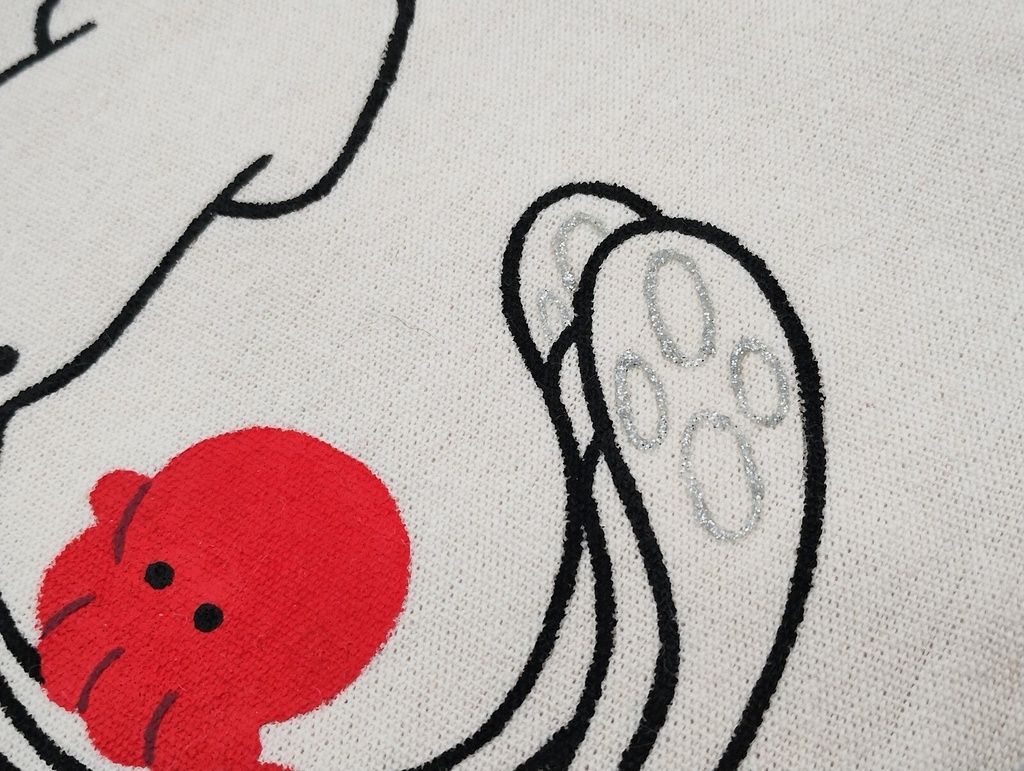 タコさんイカさん巾着2