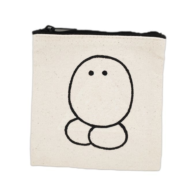 手描きキャンバスミニポーチ