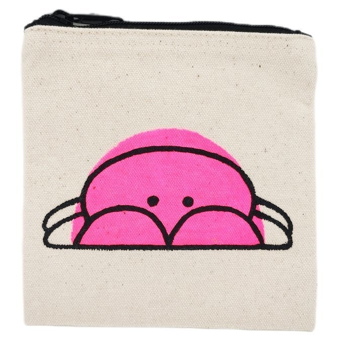 手描きキャンバスミニポーチ