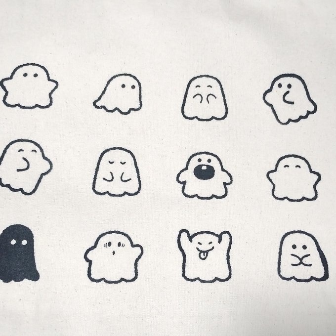 おばけトートバッグ【OUTLET】