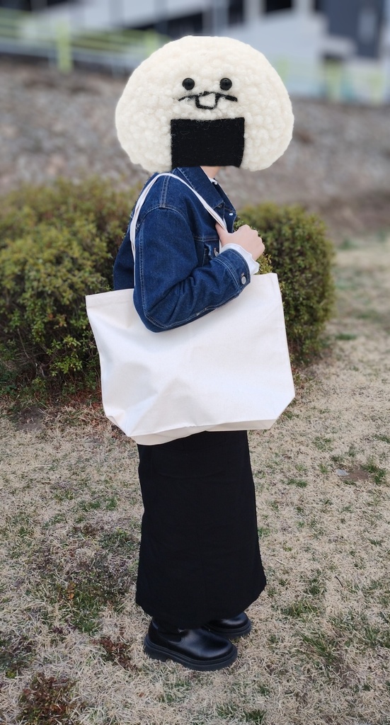 図形トートバッグ・蓄光【OUTLET】