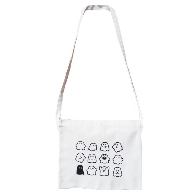 おばけキャンバスサコッシュ
