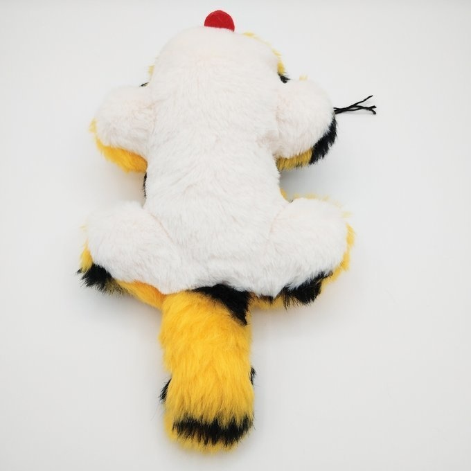 トラのラグマットのぬいぐるみ(青丸目)