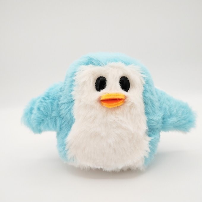 ペンギンおばけ(スカイブルー)