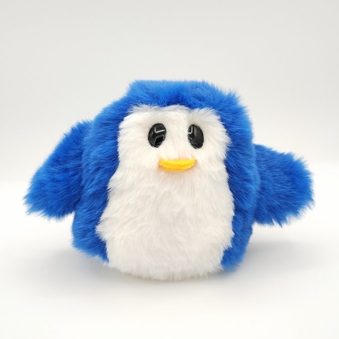 ペンギンおばけ(ロイヤルブルー)