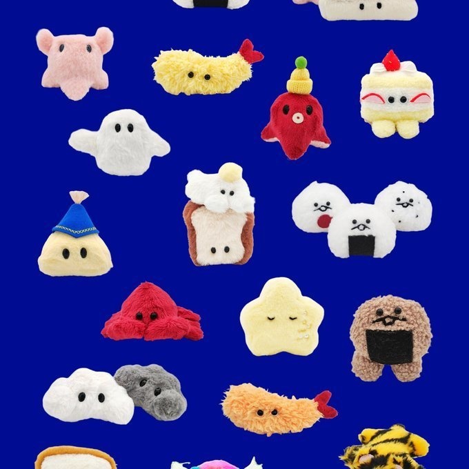 ぬいぐるみシールシート2種類