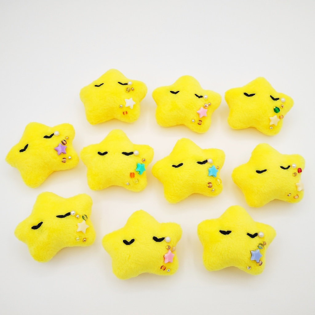 おねんねお星さまのブローチ