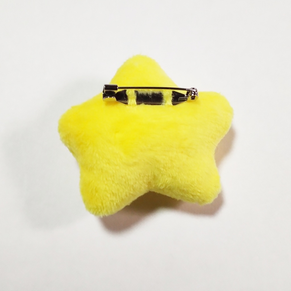 おねんねお星さまのブローチ