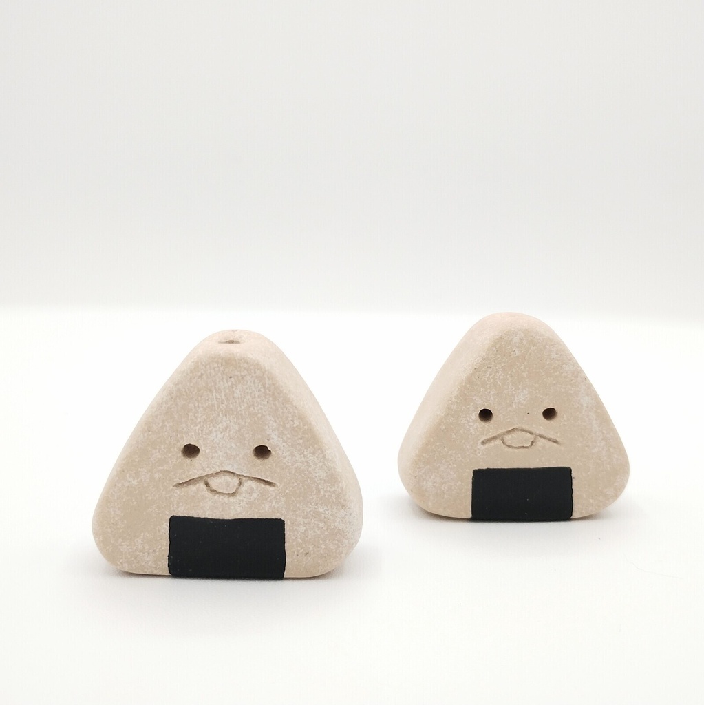 コロコロ一輪挿し(置物)・おにぎり
