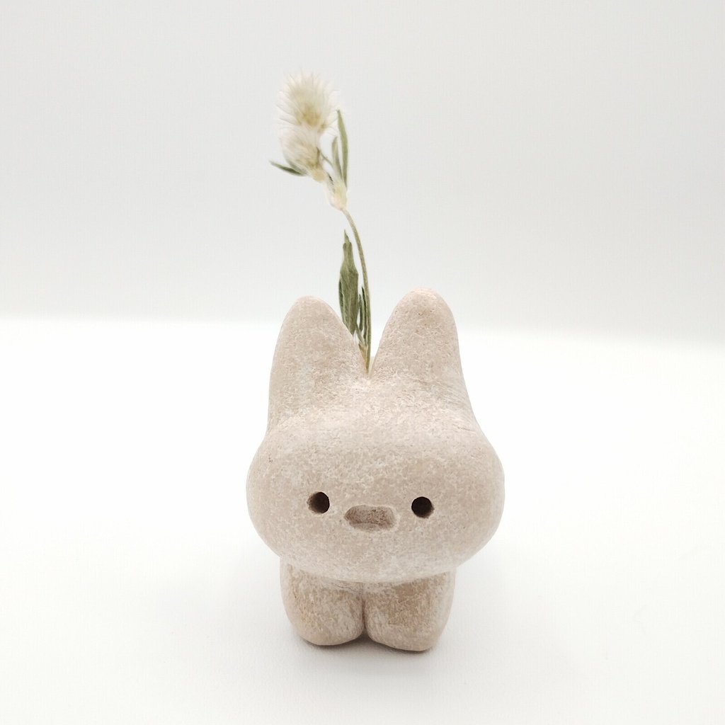 コロコロ一輪挿し(置物)・のびネコ
