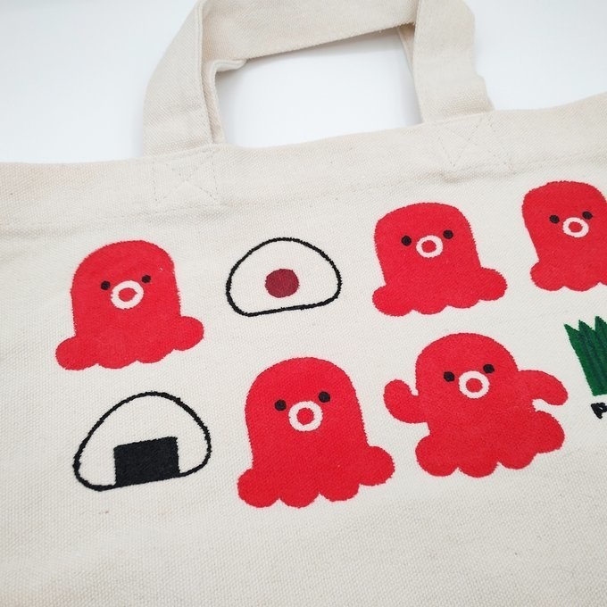 タコさんウインナーのトートバッグ