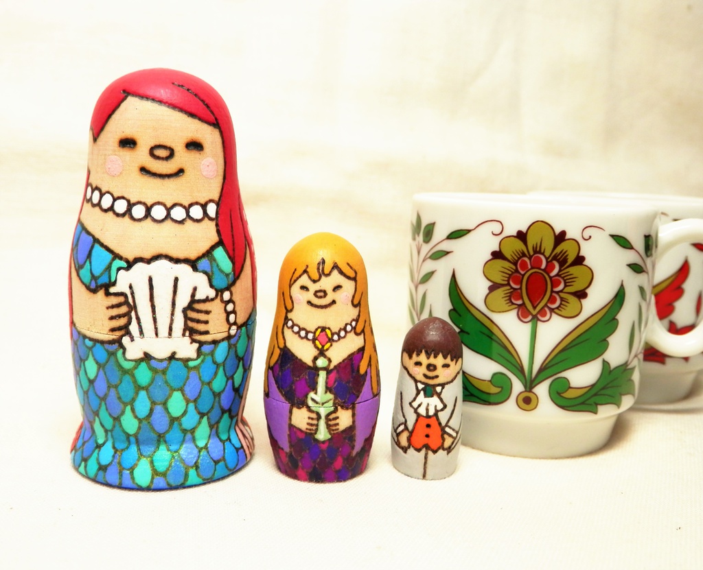 マトリョーシカ・人魚姫