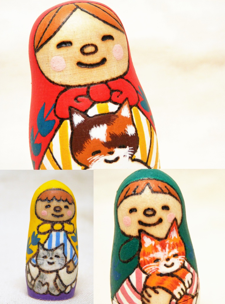 マトリョーシカと猫