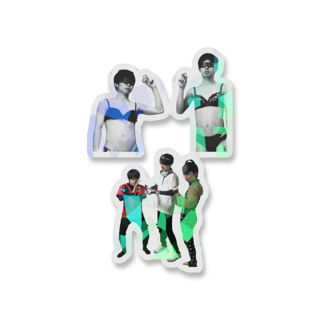 櫻田ハウス ホログラムスマホステッカー