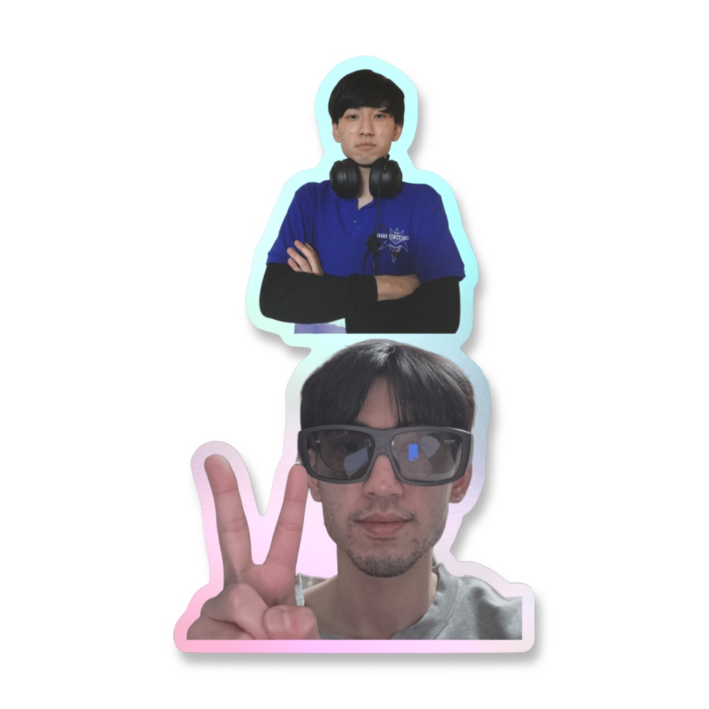 SHIBATA KAGAMIMOCHI オーロラスマホステッカー