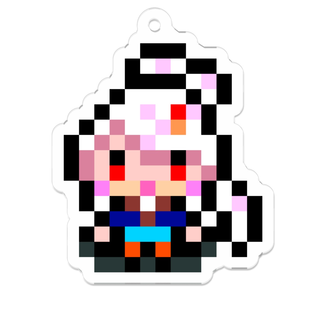 ミヤトドット絵アクリルキーホルダー