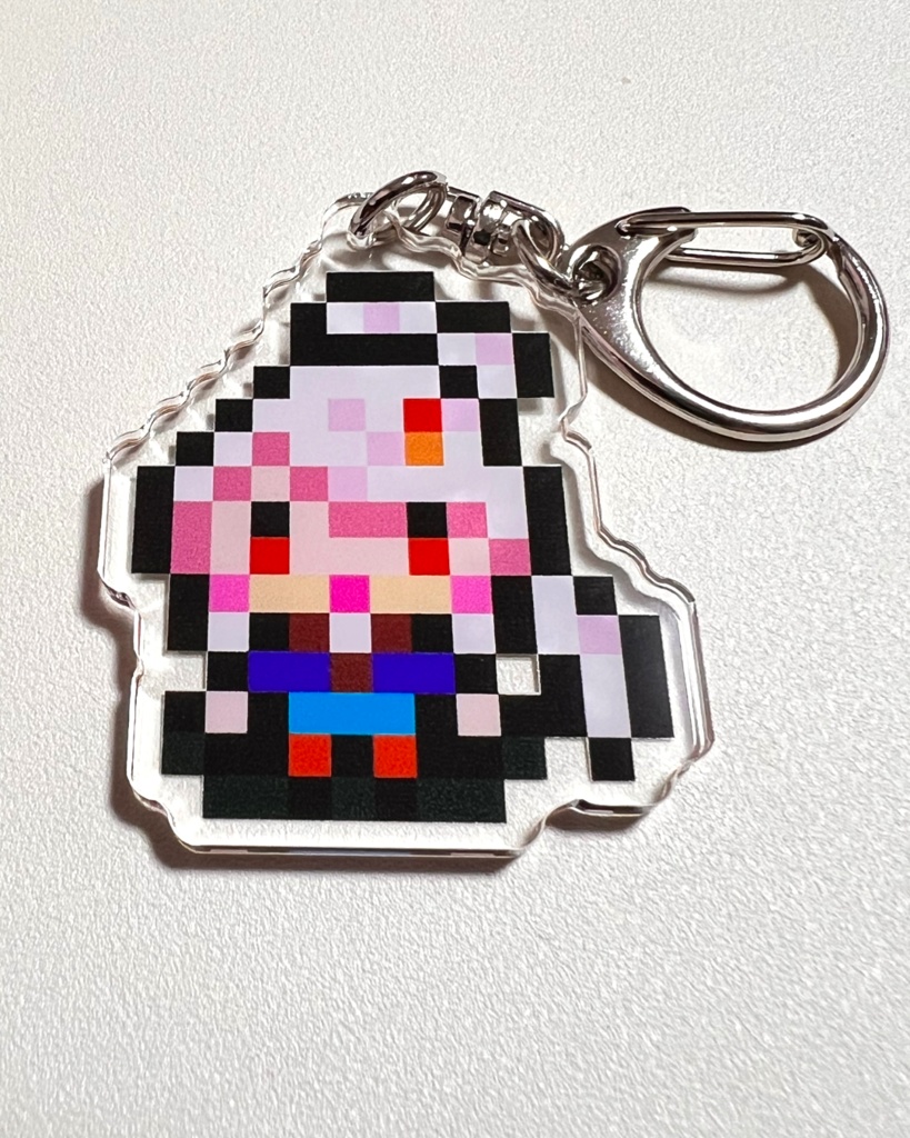 ミヤトドット絵アクリルキーホルダー